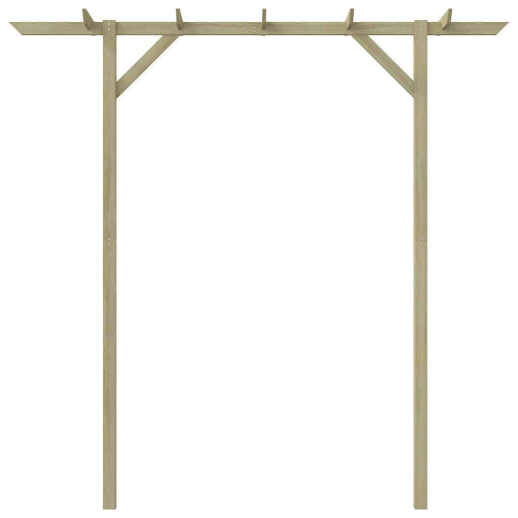 Pergolato da Giardino 205x40x203 cm in Legno