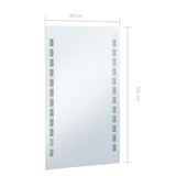 Specchio da Parete a LED per Bagno 60x100 cm