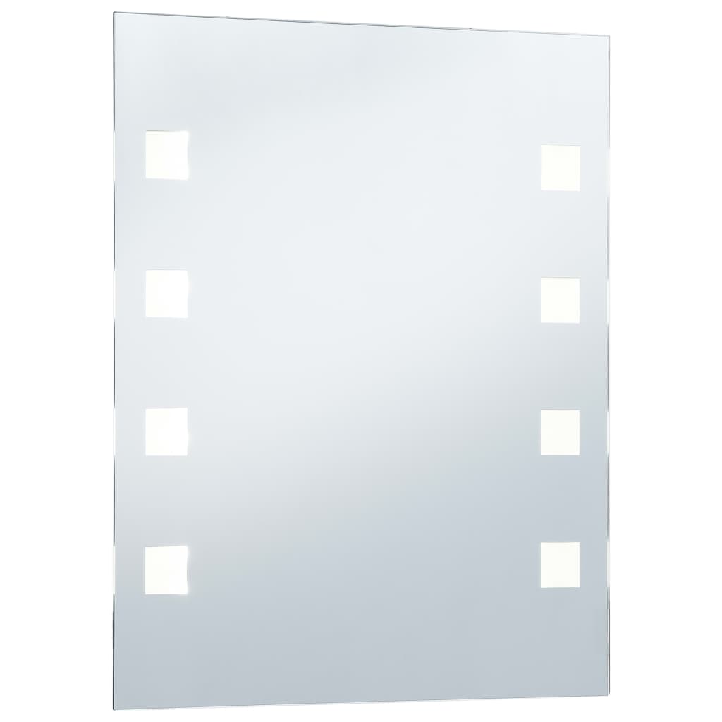 Specchio da Parete a LED per Bagno 50x60 cm