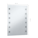 Specchio da Parete a LED per Bagno 60x80 cm