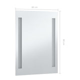 Specchio da Parete a LED per Bagno 60x80 cm