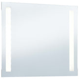 Specchio da Parete a LED per Bagno 60x50 cm