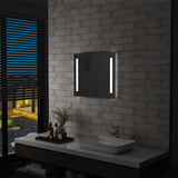 Specchio da Parete a LED per Bagno 60x50 cm