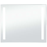 Specchio da Parete a LED per Bagno 80x60 cm