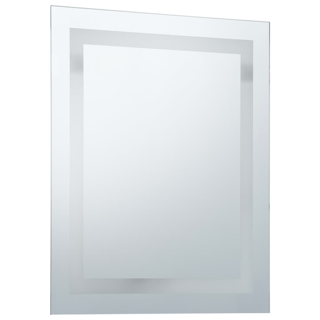 Specchio LED da Bagno con Sensore Tattile 60x80 cm