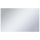 Specchio LED da Bagno con Sensore Tattile 100x60 cm