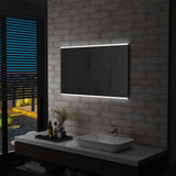 Specchio LED da Bagno con Sensore Tattile 100x60 cm