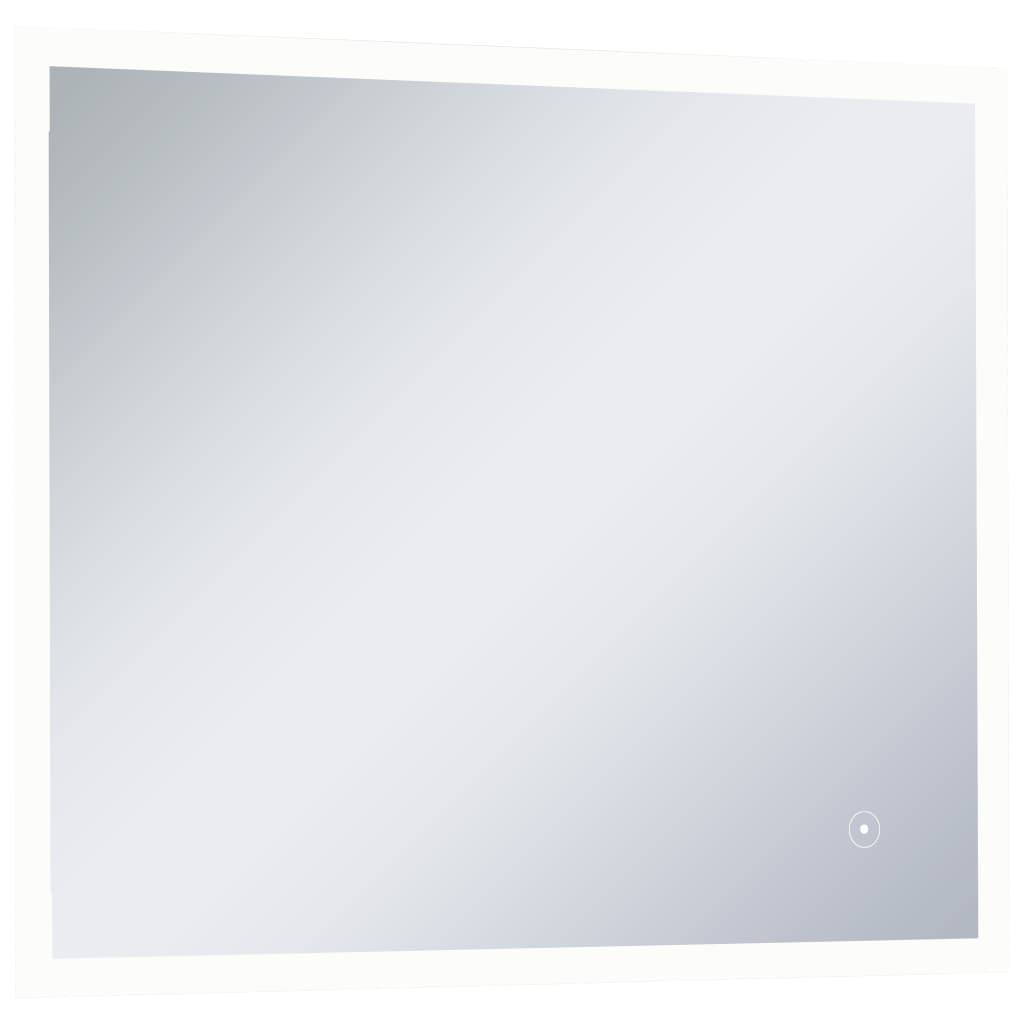 Specchio LED da Bagno con Sensore Tattile 60x50 cm