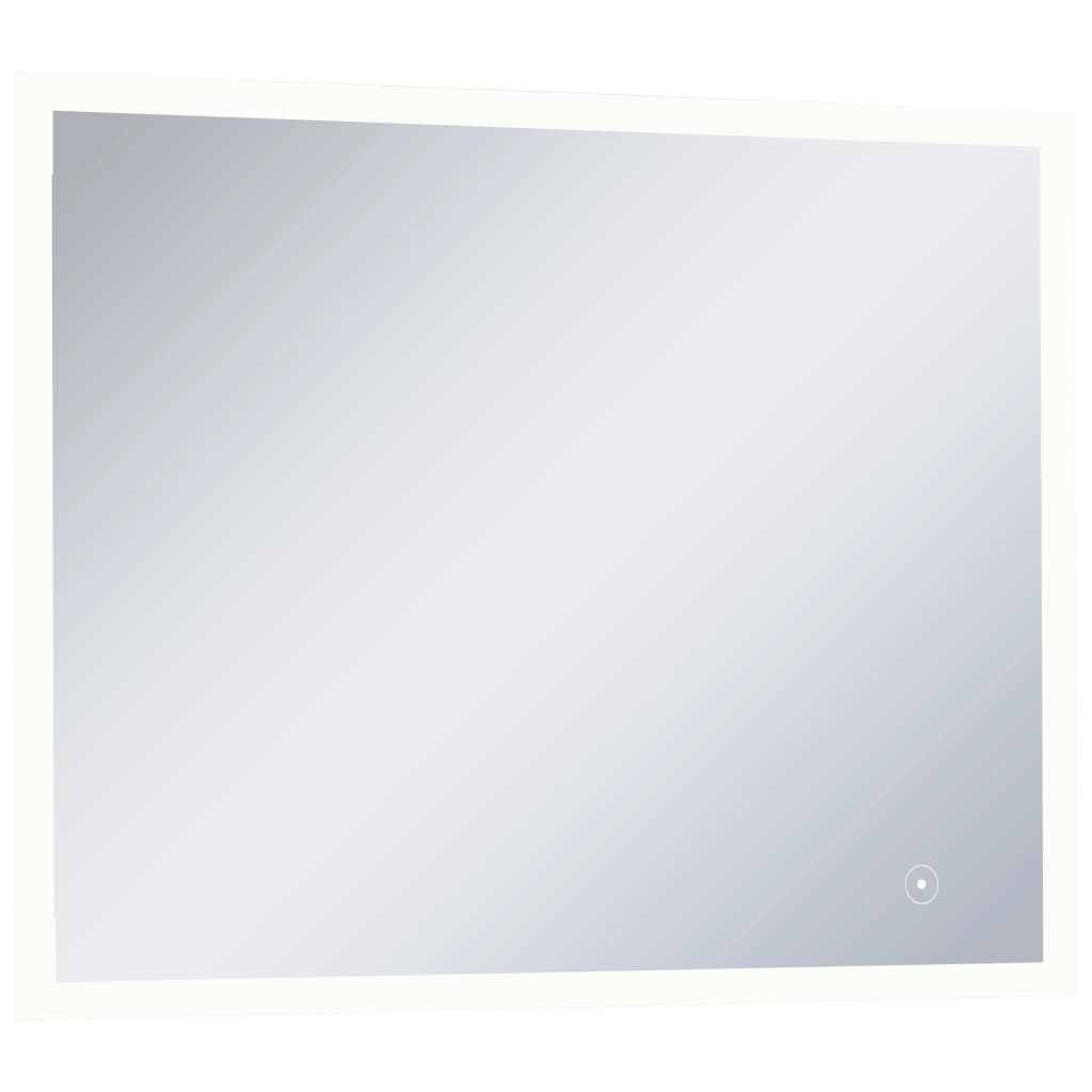 Specchio LED da Bagno con Sensore Tattile 80x60 cm