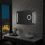 Specchio LED da Bagno con Sensore Tattile 100x60 cm