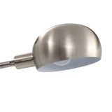 Lampada da Terra 200 cm 5 Bulbi E14 Argento