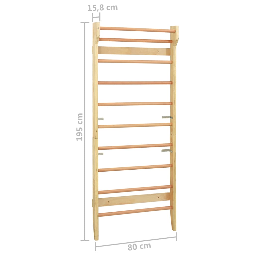 Spalliera 80x15,8x195 cm in Legno