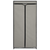 Armadio 2 pz Grigio 75x50x160 cm