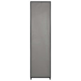 Guardaroba con 4 Scomparti Grigio 175x45x170 cm