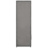 Armadio Grigio 87x49x159 cm in Tessuto