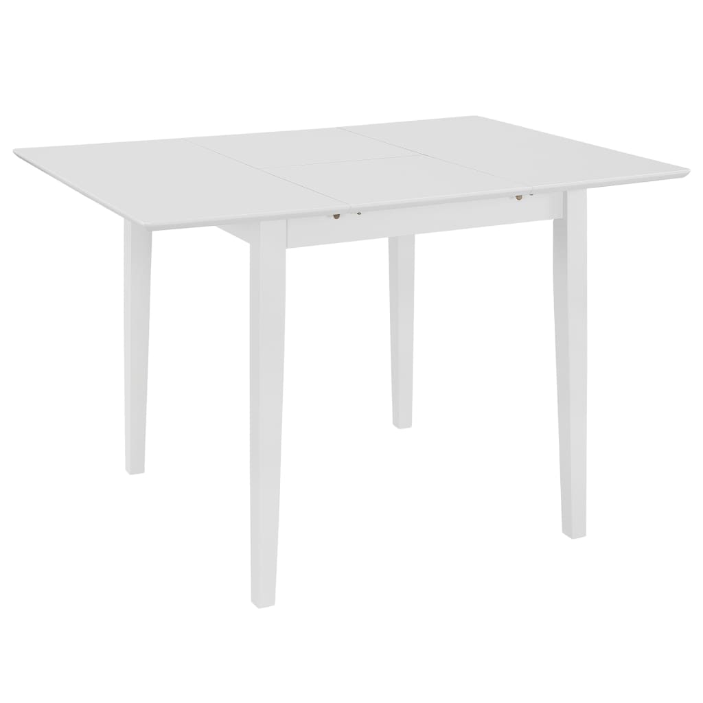 Set da Pranzo 3 pz in MDF Bianco