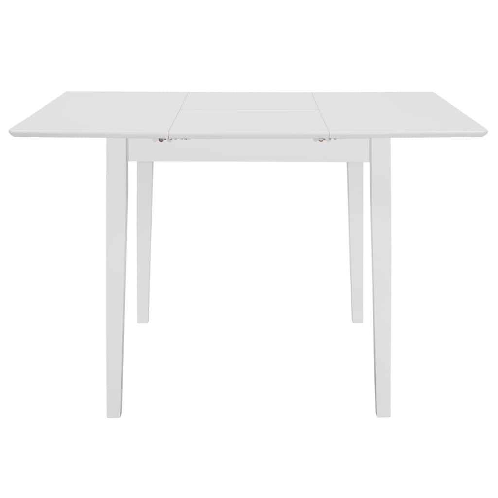 Set da Pranzo 3 pz in MDF Bianco