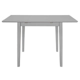 Set per Sala da Pranzo 5 pz in MDF Grigio