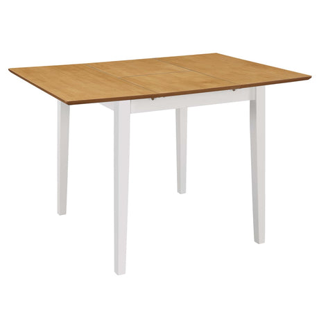 Set per Sala da Pranzo 5 pz in MDF Bianco