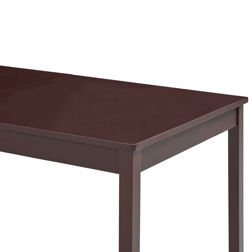 Tavolo da Pranzo Marrone Scuro 180x90x73 cm in Legno di Pino