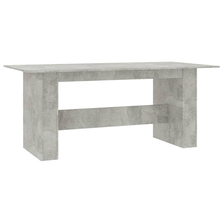 Tavolo da Pranzo Grigio Cemento 180x90x76 cm Legno Multistrato