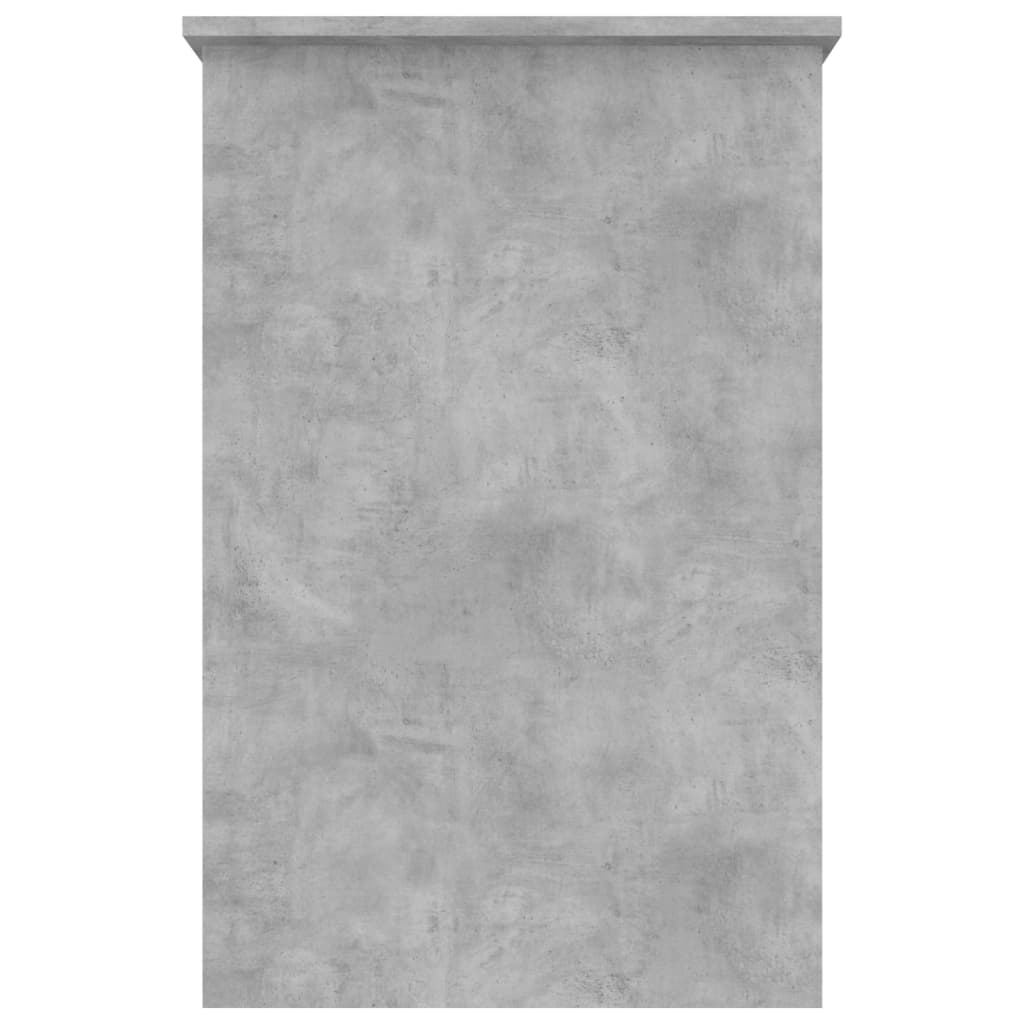 Scrivania Grigio Cemento 100x50x76 cm in Legno Multistrato