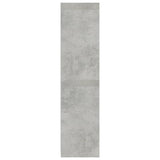 Armadio Grigio Cemento 100x50x200 cm in Legno Multistrato