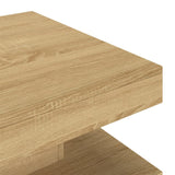 Tavolino da Salotto Marrone Chiaro 60x60x35 cm in MDF