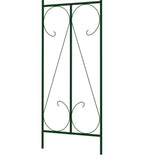 Arco da Giardino Verde Scuro 120x38x258 cm in Ferro