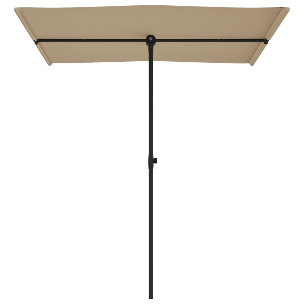 Ombrellone da Esterni con Palo in Alluminio 180x110cm Talpa