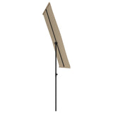 Ombrellone da Esterni con Palo in Alluminio 180x110cm Talpa