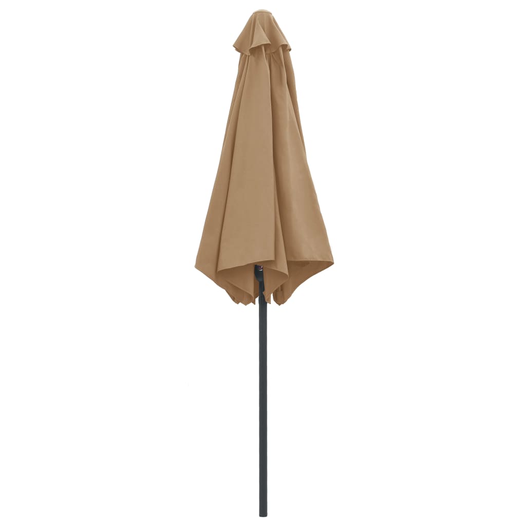 Ombrellone da Esterni con Palo in Alluminio 270x246 cm Talpa