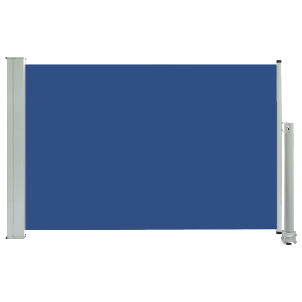 Tenda Laterale Retrattile per Patio 60x300 cm Blu