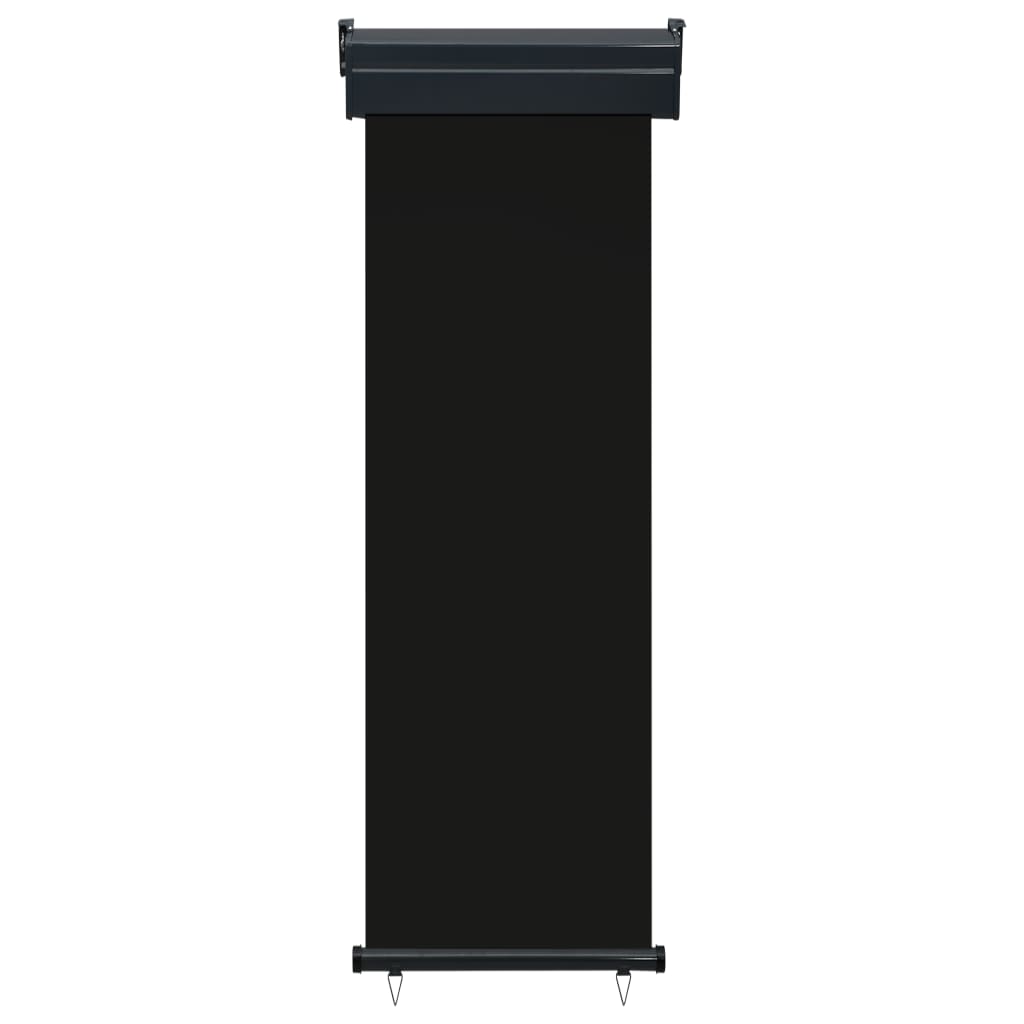 Tendalino Laterale per Balcone 65x250 cm Nero