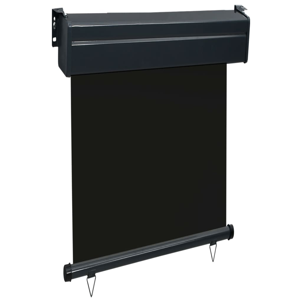 Tendalino Laterale per Balcone 65x250 cm Nero
