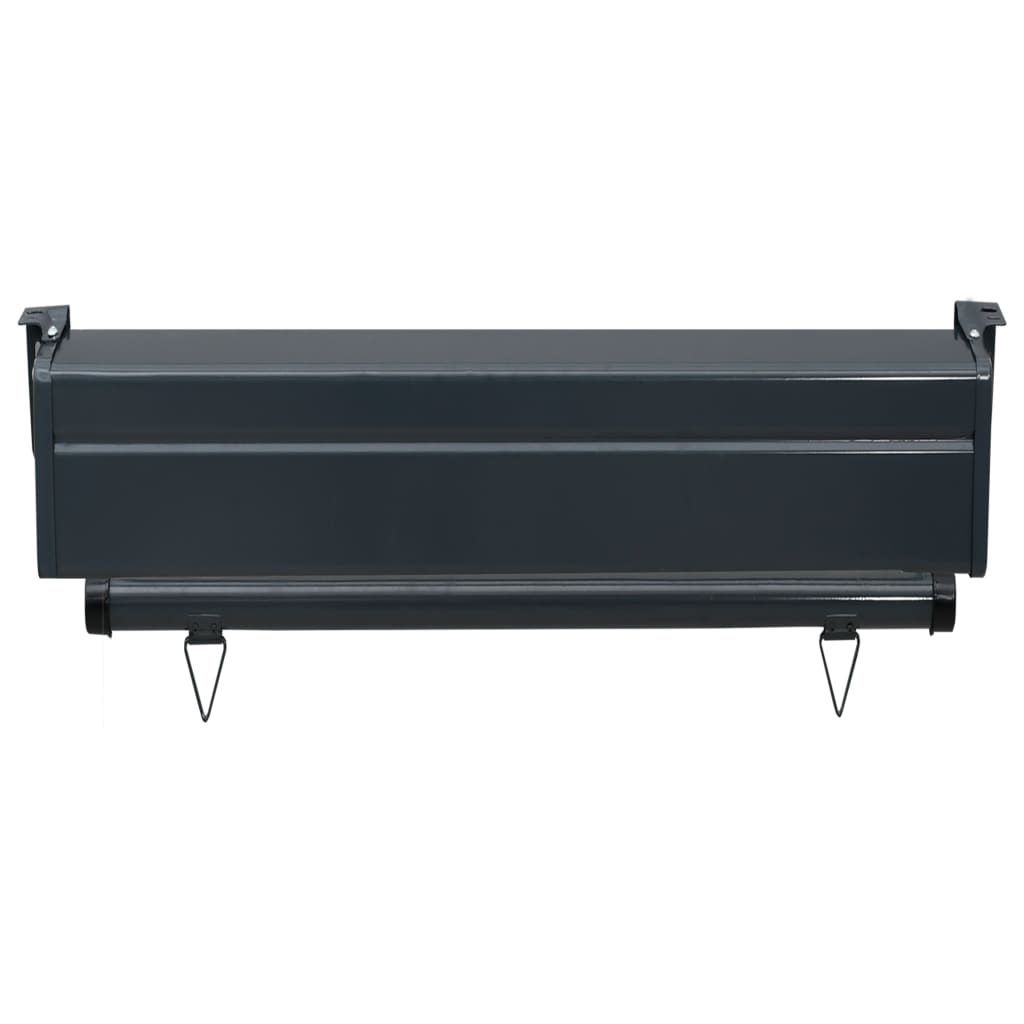 Tendalino Laterale per Balcone 65x250 cm Nero