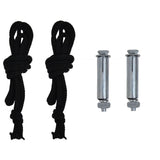 Tendalino Laterale per Balcone 65x250 cm Nero