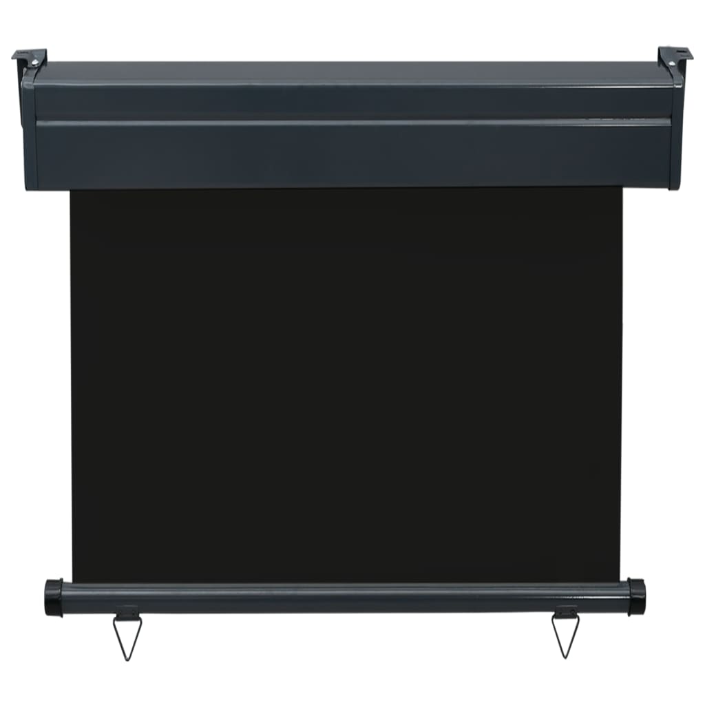 Tendalino Laterale per Balcone 85x250 cm Nero