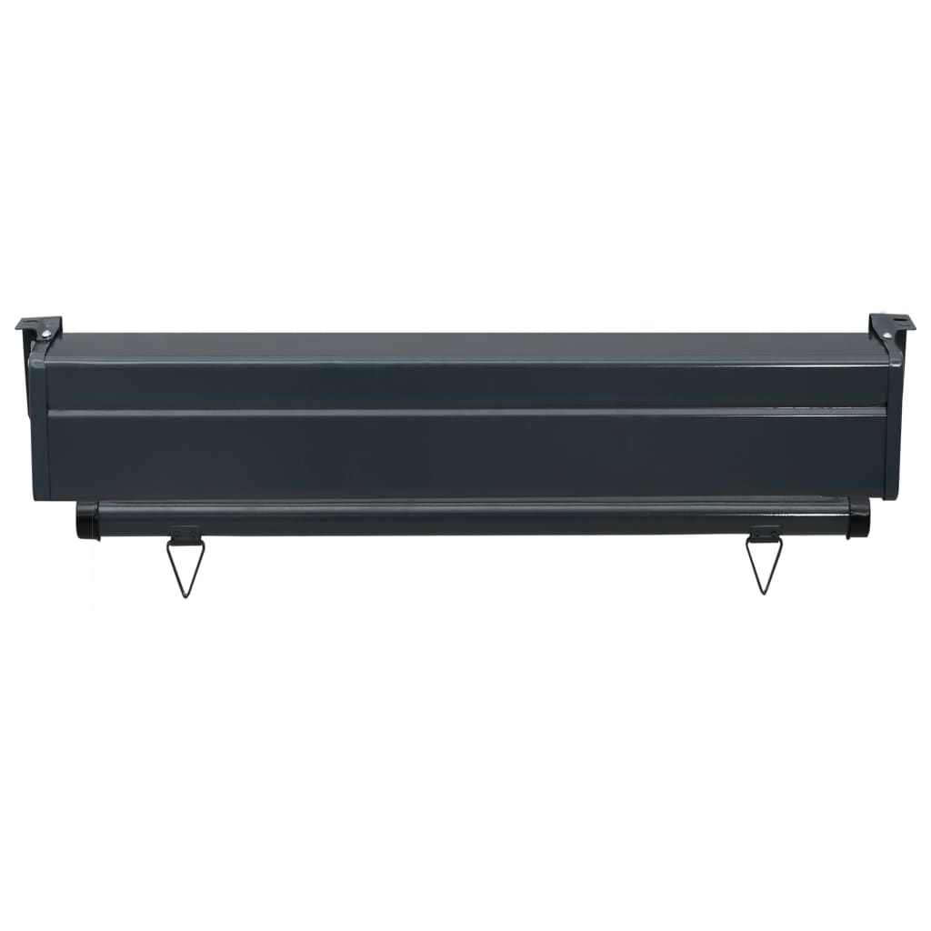 Tendalino Laterale per Balcone 85x250 cm Nero