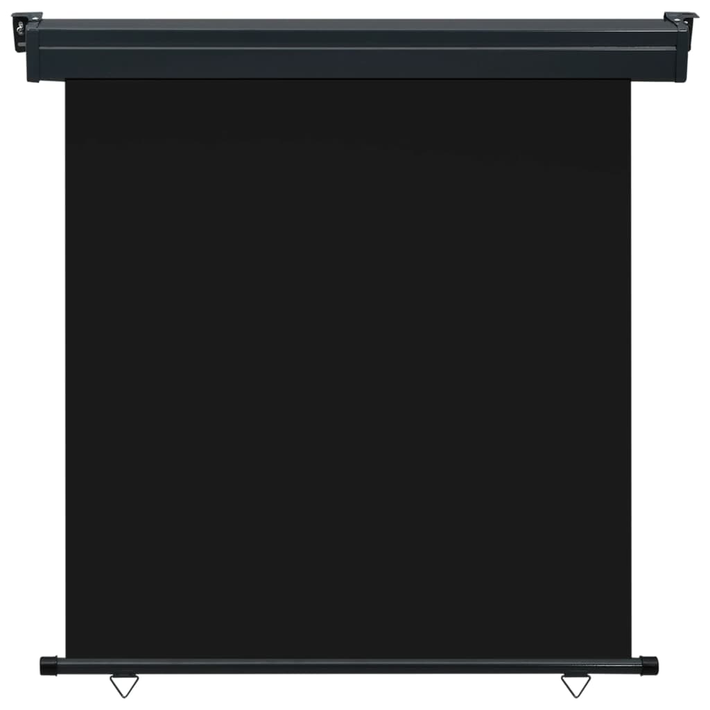 Tenda Laterale per Terrazzo 170x250 cm Nera