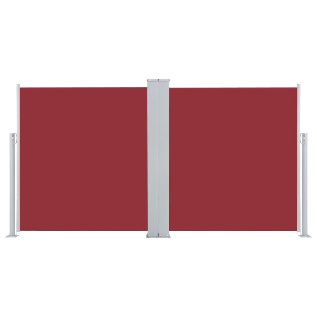 Tenda da Sole Laterale Retrattile 170x600 cm Rossa