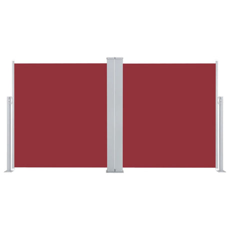 Tenda da Sole Laterale Retrattile 170x600 cm Rossa
