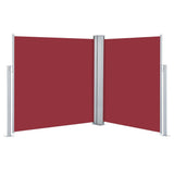 Tenda da Sole Laterale Retrattile 170x600 cm Rossa