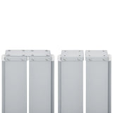 Tenda da Sole Laterale Retrattile Blu 140x1000 cm