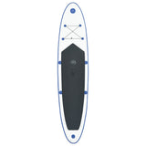 Set Tavola Gonfiabile da SUP con Vela Blu e Bianco