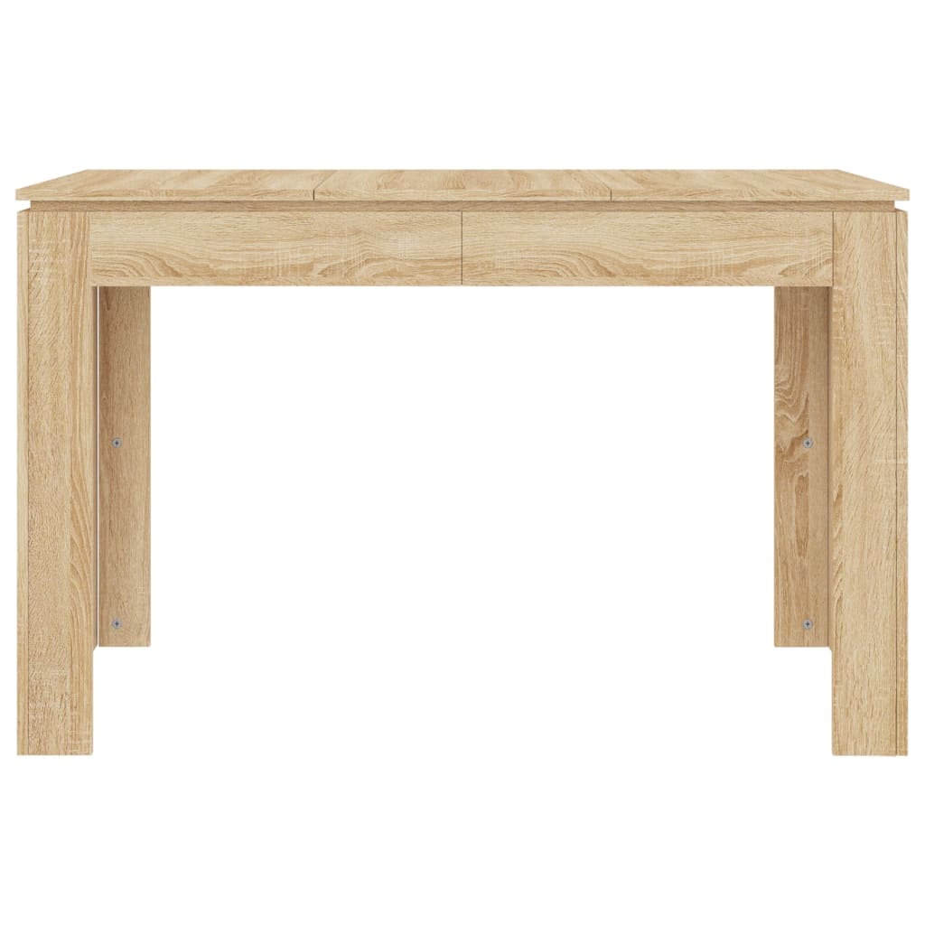 Tavolo da Pranzo Rovere Sonoma 120x60x76cm in Legno Multistrato