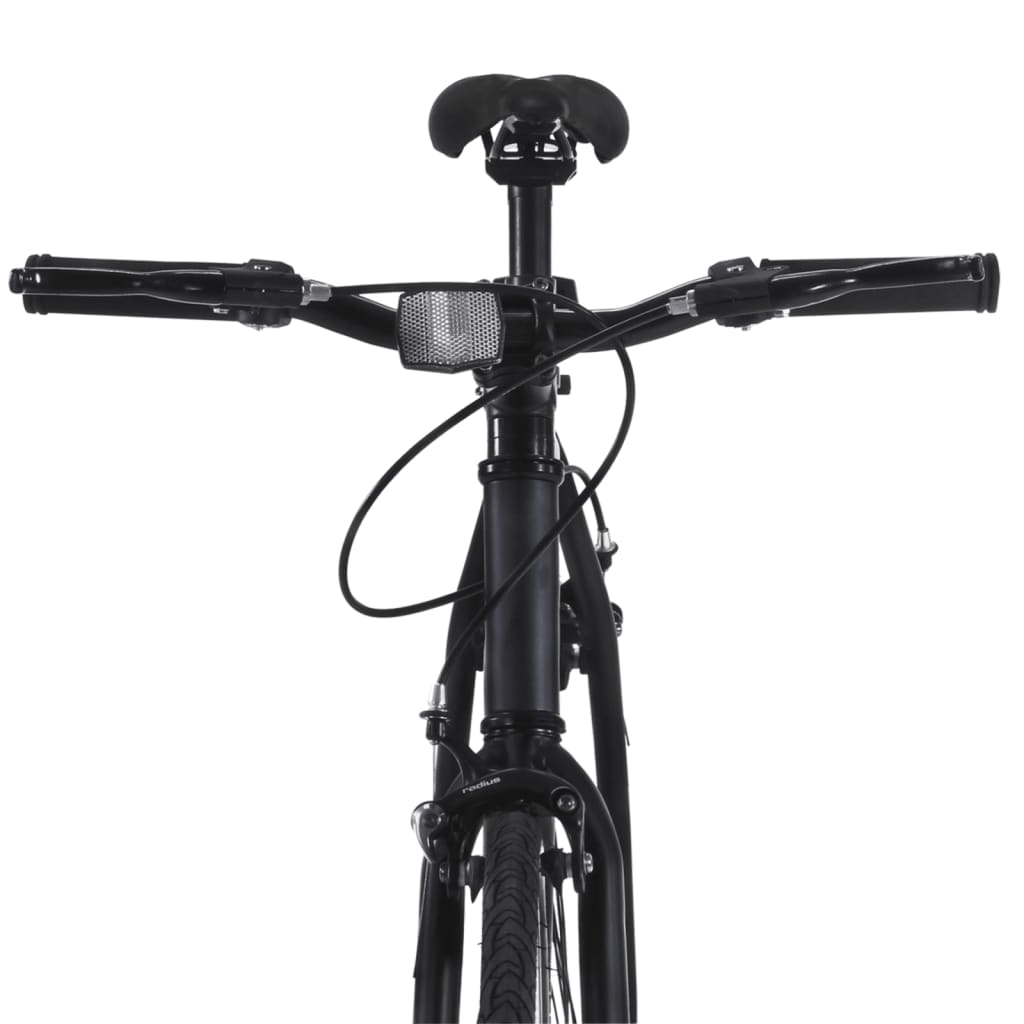 Bicicletta a Scatto Fisso Nera 700c 59 cm