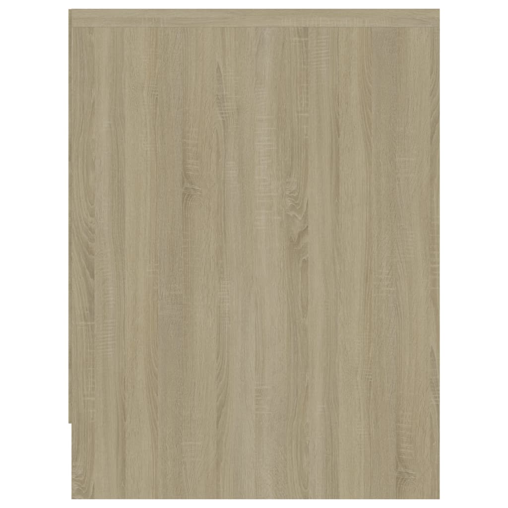 Comodino Rovere Sonoma 40x30x40 cm in Legno Multistrato