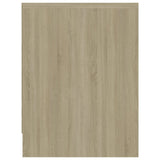 Comodino Rovere Sonoma 40x30x40 cm in Legno Multistrato