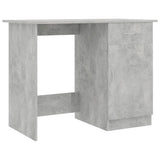 Scrivania Grigio Cemento 100x50x76 cm in Legno Multistrato